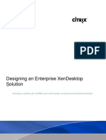 Citrix WHITEPAPER XD Enterprise Design White Paper