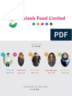 Complete HR Report of Haleeb Food Limited by Touseef Ahmed Qureshi, Lahore Garrison University