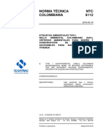 NTC6112 Construciones Sostenibles.