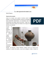 Trabajo Investigación Sobre Quíbor PDF