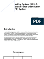 Anti-Lock Braking System (ABS) & Electronic Brake-Force Distribution (EBD or EBFD) System