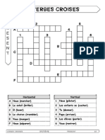 A Verbes Croisés Présent 1er GP Simple Ipotâme