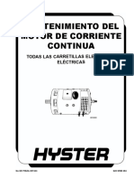 Mantenimiento Del Motor de Corriente Continua