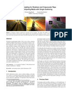 Epipolar Sampling For Shadows and Crepuscular Rays in Participating Media With Single Scattering