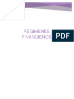 Regímenes Financieros