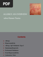 Allergy: An Overview: Alwa Hassan Teama