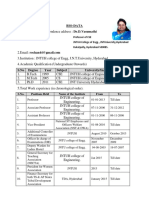 Vasumathi D Profile