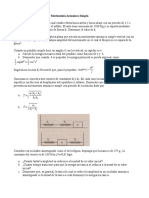 Problemas Complementarios Movimiento Armónico Simple