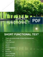 2 Short Functional Text