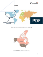 1.0 Location of Canada: North American Region