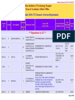 Course Schedule2016172