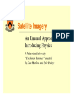 Satellite Imagery: An Unusual Approach To Introducing Physics