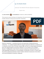 Quantum Computing: A Cheat Sheet: Live Event: Datastax Accelerate: The World'S Premier Apache Cassandra Conference
