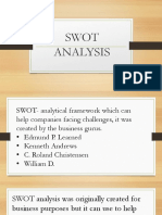 Swot Analysis