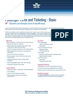 Training Talf28 Passenger Basic Fares