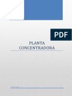 Proyecto de Una Planta Concentradora