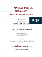 Chapitres Croyance Tarifi PDF