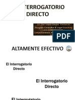 Interrogatorio Directo Altamente Efectivo