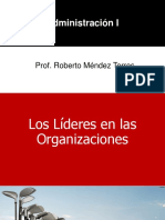  Los Líderes en Las Organizaciones