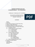 Corrosion Resistance of Cupronickels - An Overview PDF