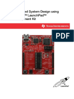 Embedded System Design Using MSP430 Launchpad Development Kit PDF