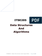 ITSE205-DataStructures and Algorithms PDF