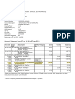 Account Statement From 27 Jul 2018 To 27 Jan 2019