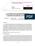 C.O.P Derivation and Thermodynamic Calculation of Ammonia-Water Vapor Absorption Refrigeration System-2 PDF