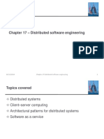 Chapter 17 Distributed Software Engineering 1 20/11/2014