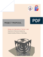 Mechanical Design Project Proposal PDF