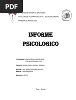 Carpeta Psicodiagnostico