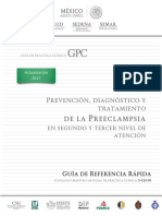 Prevención, Diagnóstico y Tratamiento de La Preeclampsia en El Segundo y Tercer Niveles de Atención