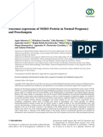 Research Article Placental Expression of NEMO Protein in Normal Pregnancy and Preeclampsia