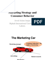 Consumer Behavior and Marketing Strategy  