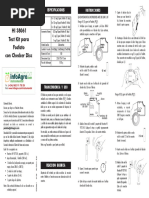 Instrucciones Kit Fosfato Agua Riego Hi38061 Hi38077