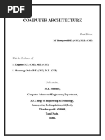 Computer Architecture: First Edition