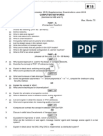 B.Tech III Year I Semester (R15) Supplementary Examinations June 2018