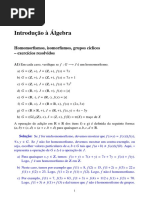 Introd Algebra Exercicios Resolvidos 3 Lenimar N Andrade PDF