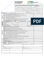 Formulario Único Nacional de Declaración y Pago Del Impuesto de Industria y Comercio