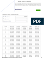 Citi Colombia - Simulador Plan de Pagos Préstamos