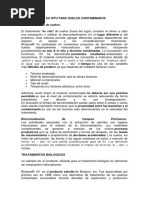 Tratamientos Ex Situ para Suelos Contaminados