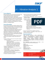 Certification Vibration Analysis I - IsO Category II 2019