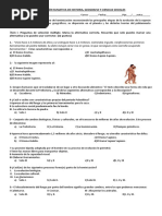 Evaluación Sumativa de Historia