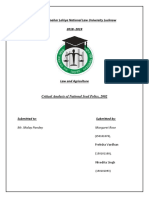 First Page Law and Agriculture