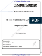 CE6511 - Soil Mechanics Lab Manual (R-2013) PDF