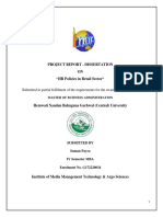 Project Report - Dissertation ON: "HR Policies in Retail Sector"