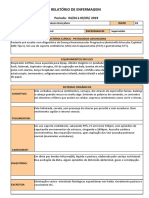 Relatório Prorrogação de Enfermagem