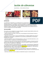 Irradiacion Alimentos