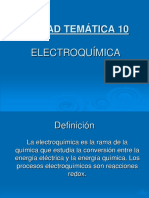 Unidad N - 10 Electroquimica