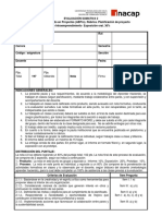 Desarrollo y Rubrica EVALUACIÓN 2 2019